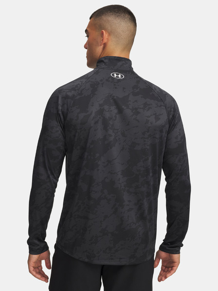 Under Armour Tricou bărbătesc Under Armour UA Tech 2.0 1/2 Zip-BLK
