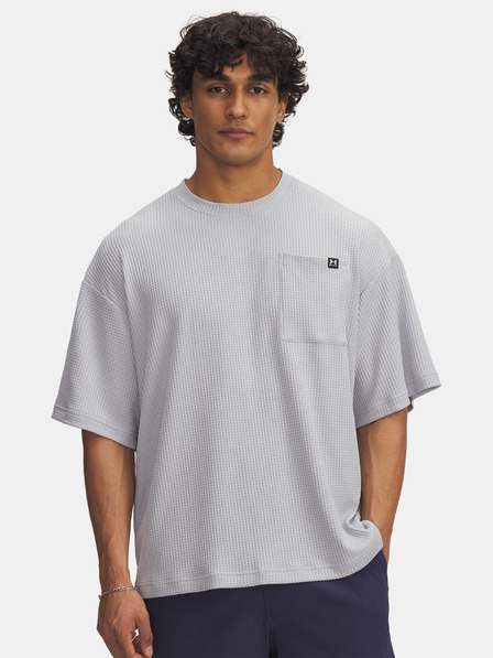 Under Armour Tricou bărbătesc Under Armour UA Rival Waffle Crew-GRY