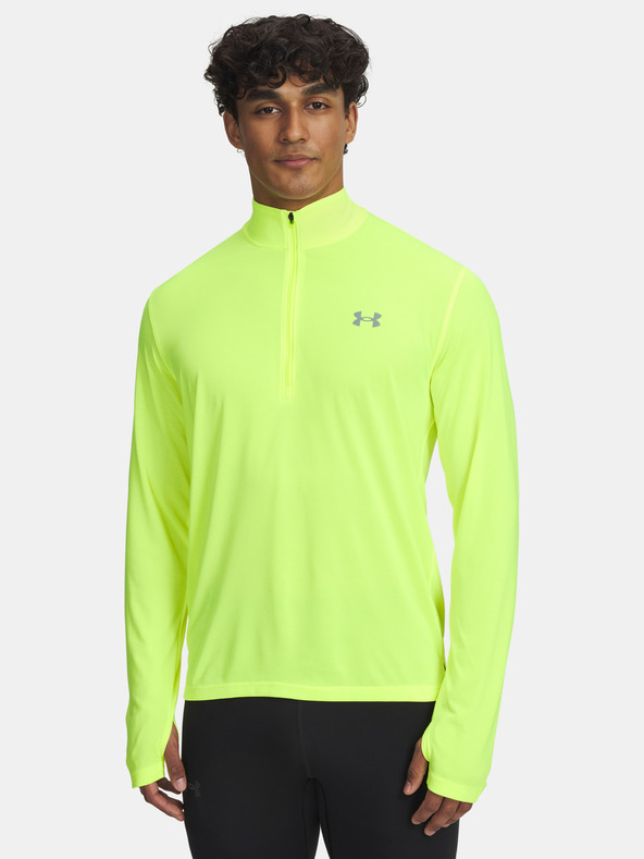 Under Armour Tricou bărbătesc Under Armour UA LAUNCH 1/4 ZIP-YLW
