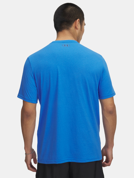 Under Armour Tricou pentru bărbați Under Armour UA COLLEGE CREST LOGO SS-BLU