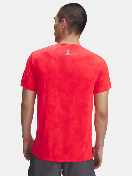 Under Armour Tricou pentru bărbați Under Armour UA Launch Camo SS-RED