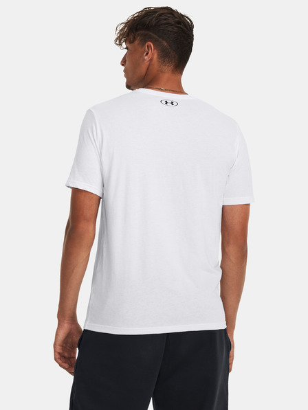 Under Armour Tricou pentru bărbați Under Armour UA CAMO CHEST STRIPE SS-WHT