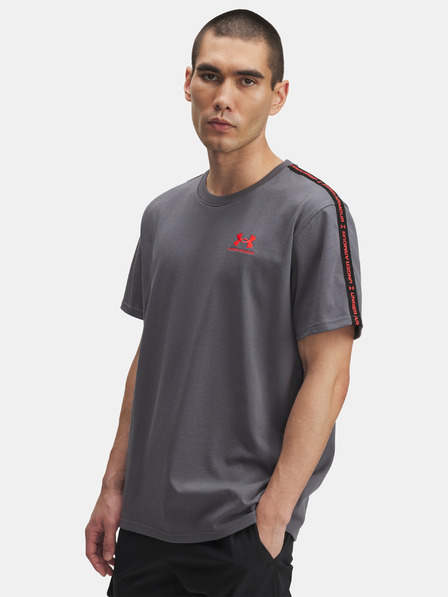 Under Armour Tricou pentru bărbați Under Armour UA Icon HWT Tee Taping-GRY