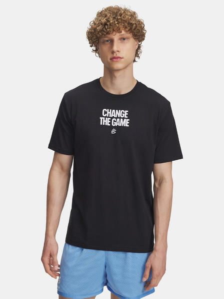 Under Armour Tricou pentru bărbați Under Armour Curry Playable Tee 1-BLK