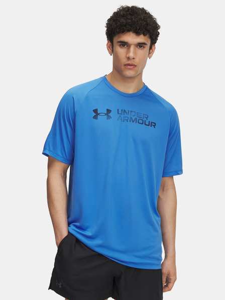 Under Armour Tricou pentru bărbați Under Armour UA Tech Reflective SS-BLU