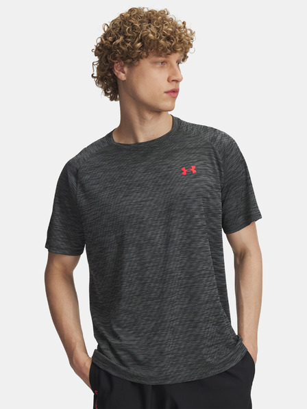 Under Armour Tricou pentru bărbați Under Armour UA Tech Textured SS-BLK