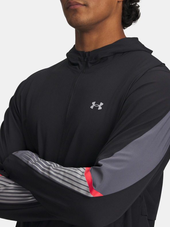 Under Armour Jachetă bărbătească Under Armour UA Velociti Storm Hooded Jkt-BLK