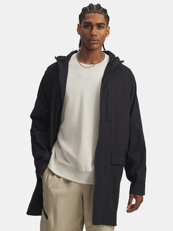 Under Armour Jachetă bărbătească Under Armour UA Unstoppable Txt Long Jkt-BLK