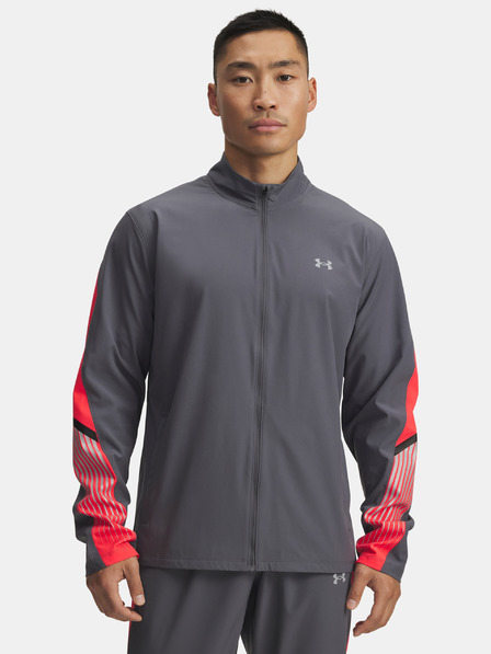 Under Armour Geacă bărbați Under Armour UA Velociti Storm Jacket-GRY
