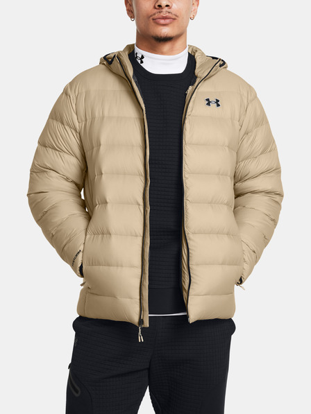 Under Armour Geacă bărbați Under Armour LEGEND DOWN HOODED JACKET-BRN