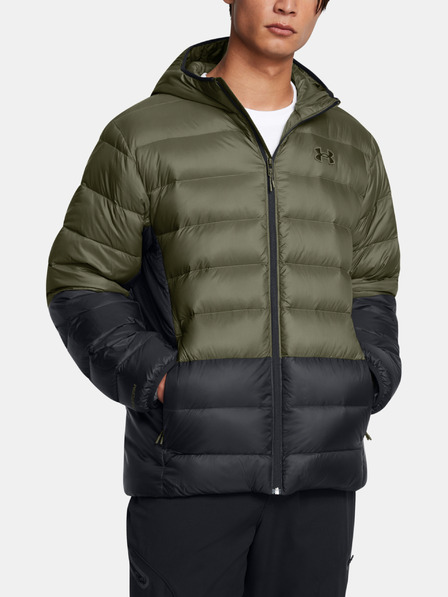 Under Armour Geacă Under Armour LEGEND DOWN HOODED JACKET-GRN pentru bărbați