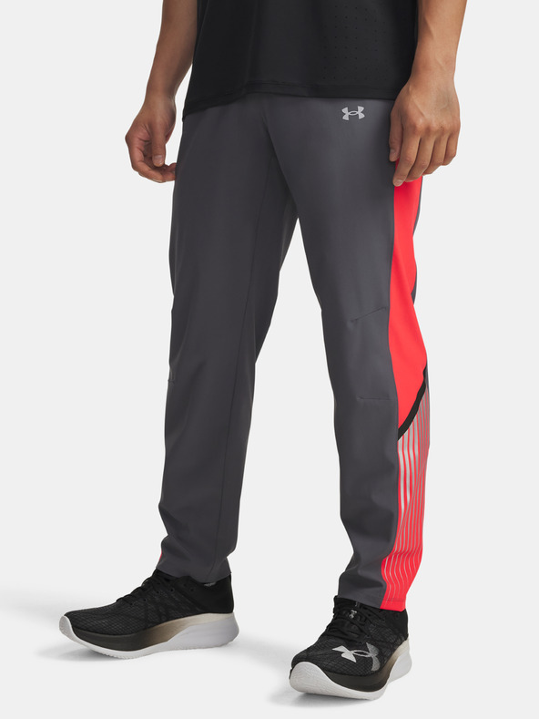 Under Armour Pantaloni sport bărbați Under Armour UA Velociti Storm Pant-GRY