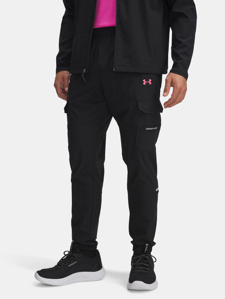 Under Armour Pantaloni sport bărbați Under Armour UA Tech Utility Woven Pant-BLK
