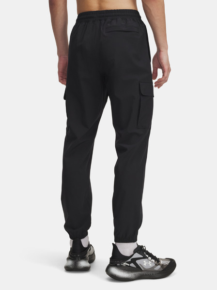 Under Armour Pantaloni sport bărbați Under Armour UA Vibe Woven Cargo Pants-BLK
