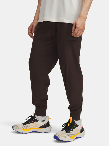 Under Armour Pantaloni sport bărbați Under Armour UA TRAIL RUN PANTS-BRN