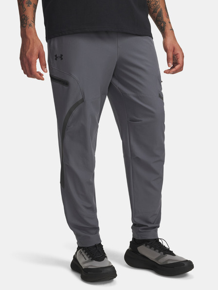 Under Armour Pantaloni sport bărbați Under Armour UA Unstoppable Cargo Pant-GRY