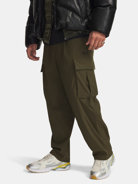 Under Armour Pantaloni sport bărbați Under Armour UA UNSTPBLE TXTR WOVEN CARGO-GRN