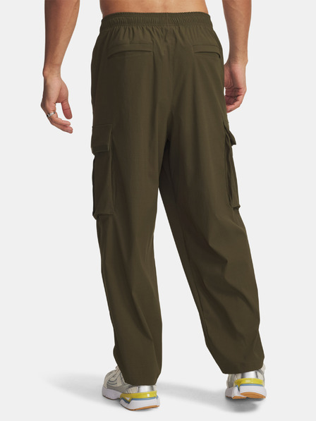 Under Armour Pantaloni sport bărbați Under Armour UA UNSTPBLE TXTR WOVEN CARGO-GRN