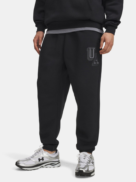 Under Armour Pantaloni de trening Under Armour UA Icon Flc Graphic Jgr-BLK