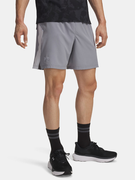 Under Armour Pantaloni scurți pentru bărbați Under Armour UA LAUNCH PRO 7'' SHORTS-GRY