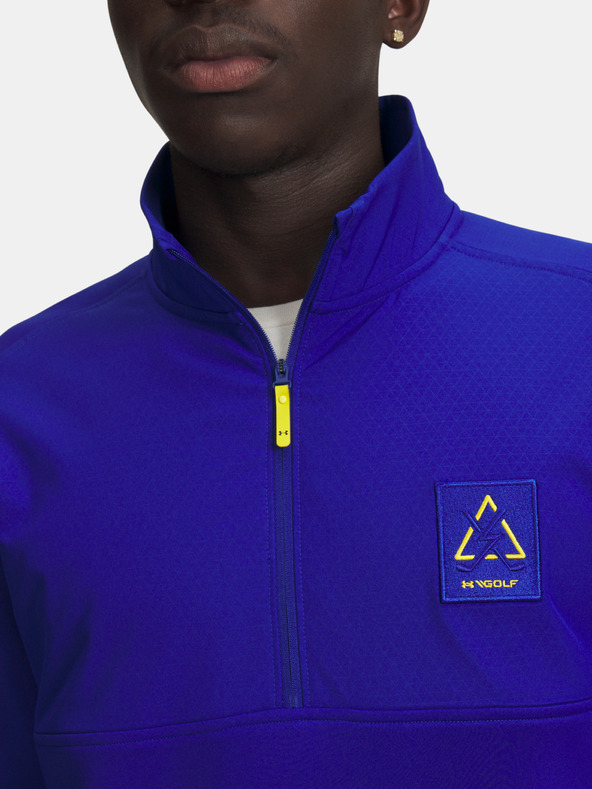 Under Armour Hanorac pentru bărbați Under Armour UA Drive Pro Hyb Warning HZ-BLU