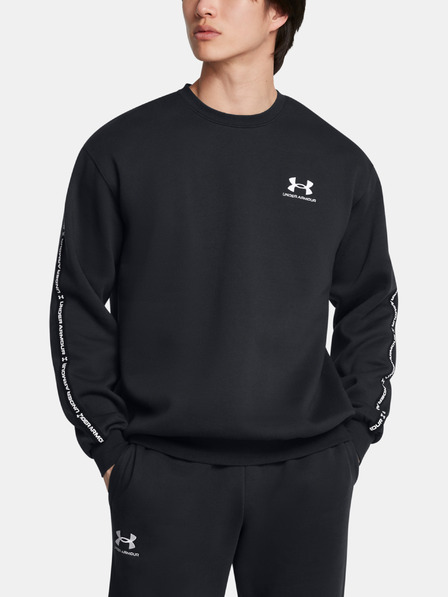 Under Armour Hanorac Under Armour UA Icon Fleece Crew Taping pentru bărbați