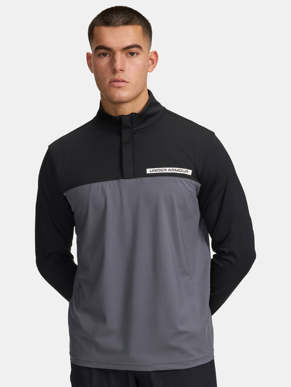 Under Armour Hanorac pentru bărbați Under Armour UA T2G 1/4 Zip-BLK