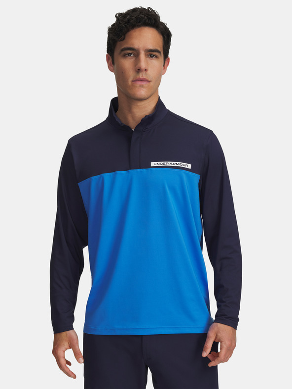 Under Armour Hanorac pentru bărbați Under Armour UA T2G 1/4 Zip-BLU