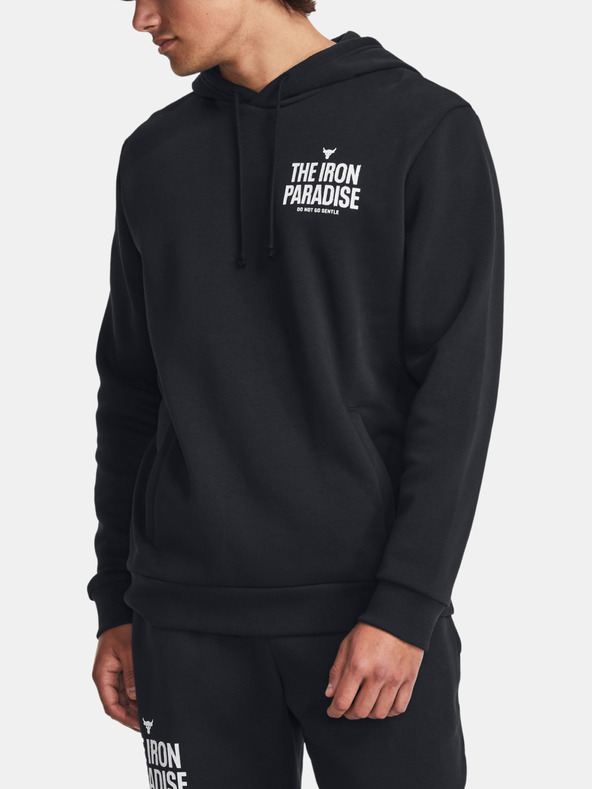 Under Armour Hanorac bărbați Under Armour Pjt Rock Rival Fleece Hoodie