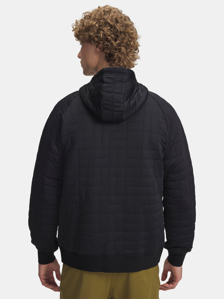 Under Armour Hanorac pentru bărbați Under Armour UA Unstoppable Flc Txtr FZ-BLK