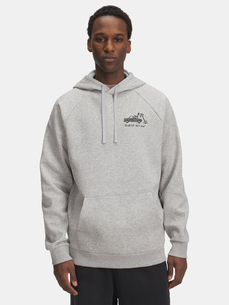 Under Armour Hanorac pentru bărbați Under Armour UA Rival Fleece HBR Logo HD-GRY