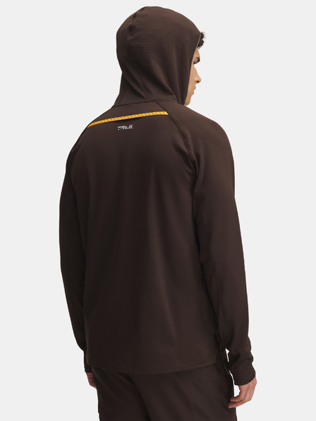Under Armour Hanorac pentru bărbați Under Armour UA TRAIL RUN HOODIE-BRN