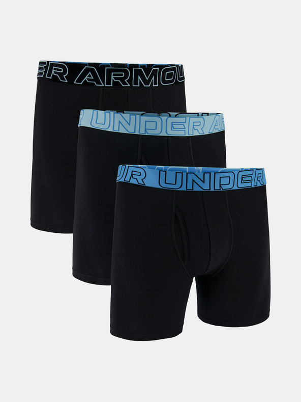 Under Armour Boxeri pentru bărbați Under Armour M UA Perf Cotton 6in (3 buc)
