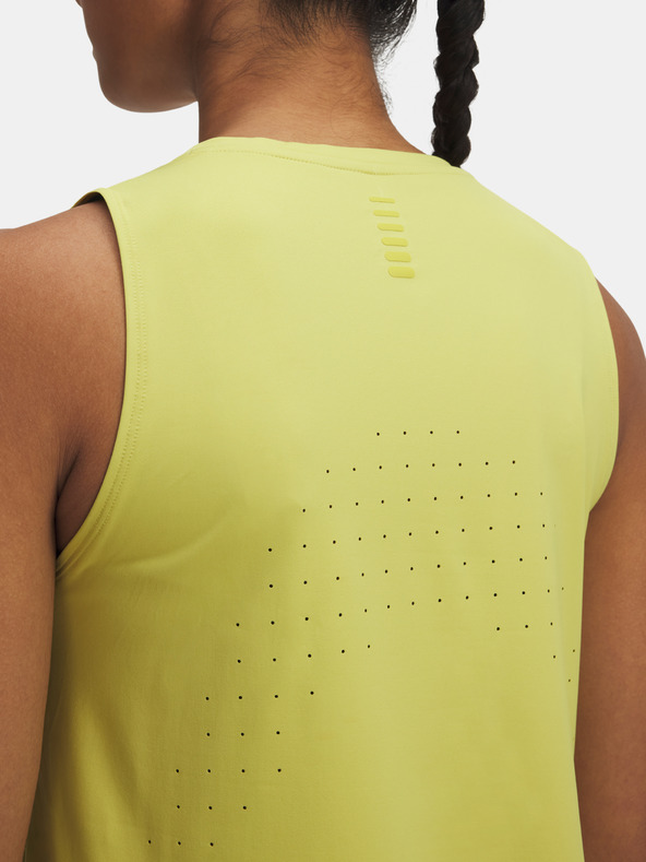 Under Armour Maiou pentru femei Under Armour UA Launch Elite Tank-YLW