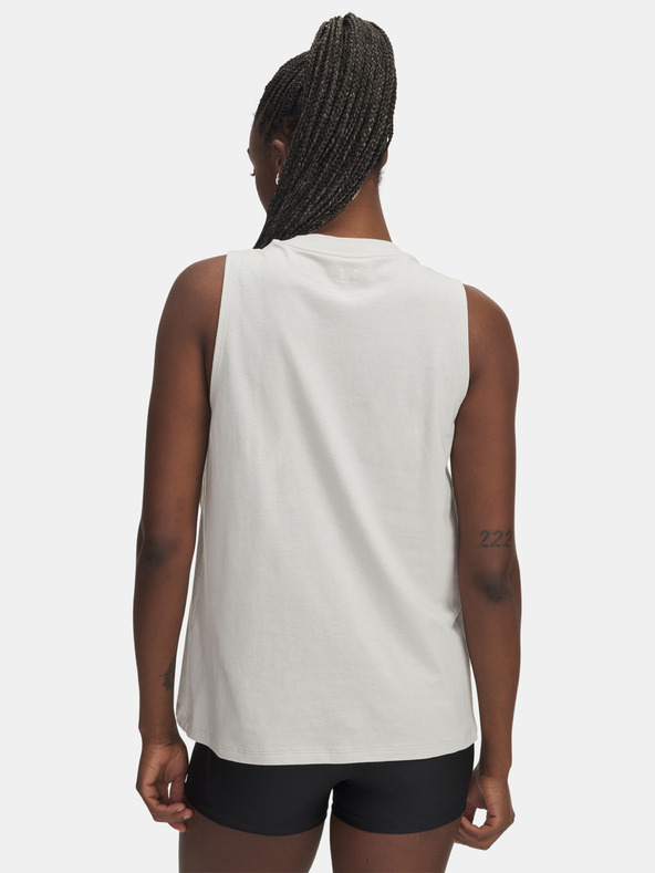 Under Armour Top damă Under Armour UA Varsity Tank-ALB