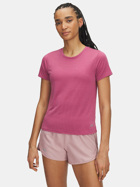 Under Armour Tricou damă Under Armour UA Launch Shortsleeve-RED