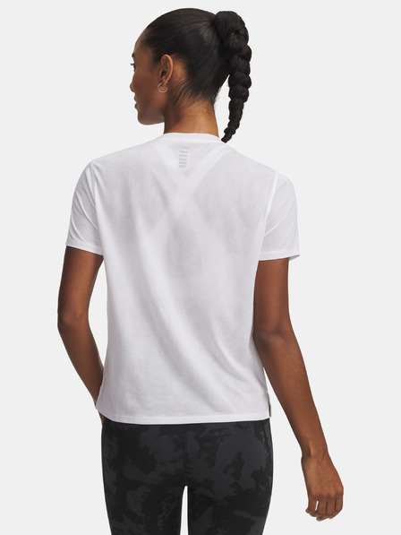Under Armour Tricou damă Under Armour UA Launch Jacquard SS-WHT