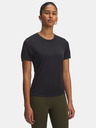 Under Armour Tricou damă Under Armour UA Launch Jacquard SS-BLK