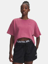 Under Armour Tricou damă Under Armour UA HWT Boxy Wash SS-RED