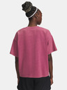 Under Armour Tricou damă Under Armour UA HWT Boxy Wash SS-RED