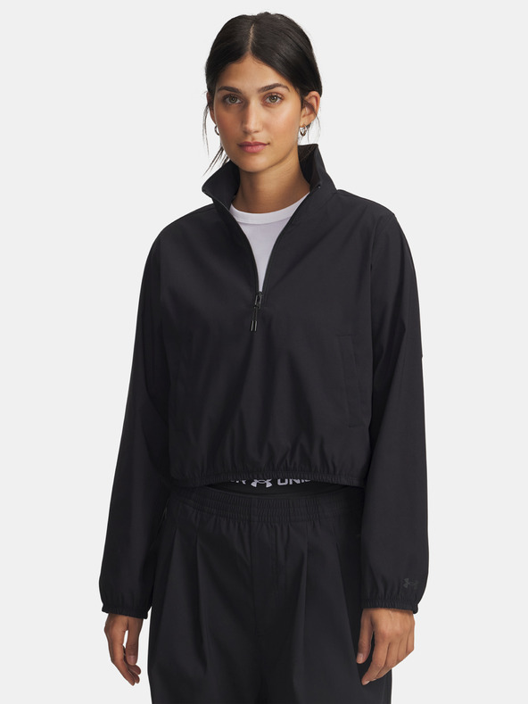 Under Armour Jachetă pentru femei Under Armour UA Unstoppable Wvn Pullover-BLK