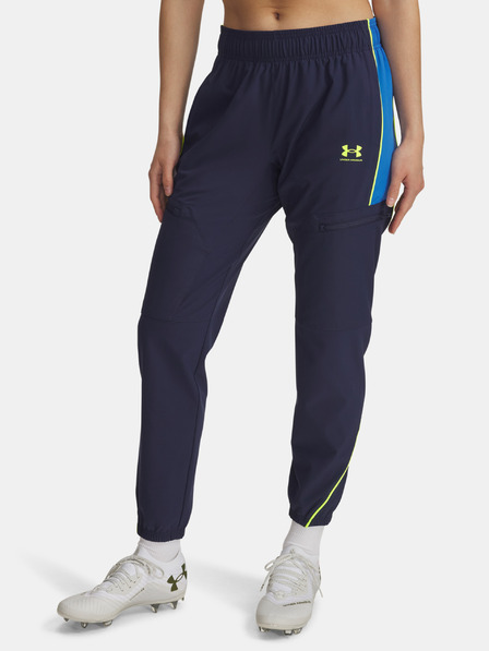 Under Armour Pantaloni sport pentru femei Under Armour UA W Challenger Warmup Pants-BLU