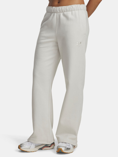 Under Armour Pantaloni sport pentru femei Under Armour UA Icon Vida Flc Pant-WHT