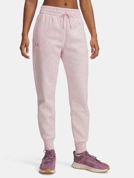 Under Armour Pantaloni de trening pentru femei Under Armour UA Rival Fleece Jogger-PNK
