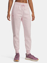 Under Armour Pantaloni de trening pentru femei Under Armour UA Rival Fleece Jogger-PNK