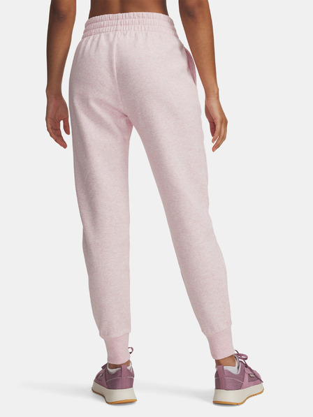 Under Armour Pantaloni de trening pentru femei Under Armour UA Rival Fleece Jogger-PNK
