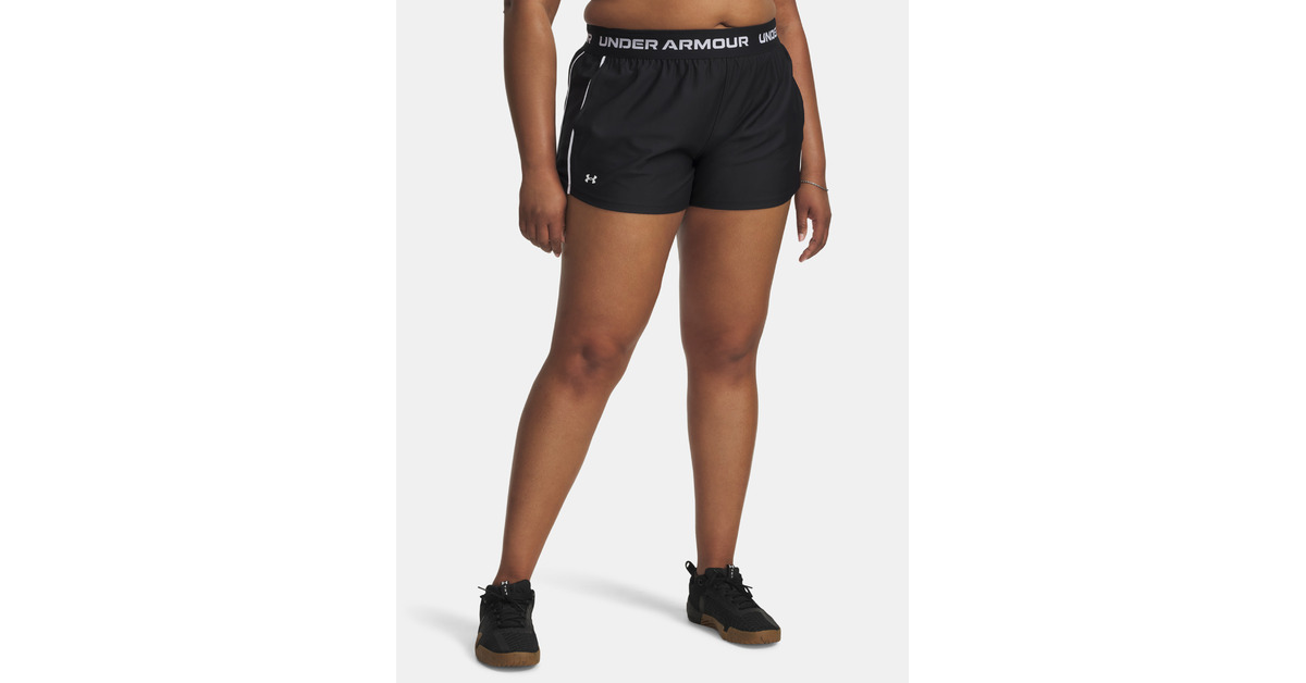 Pantaloni scurți pentru femei Under Armour Tech Play Up-Negru