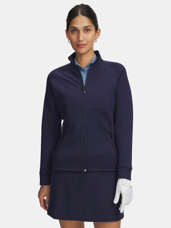 Under Armour Hanorac damă Under Armour UA Drive Pro Hybrid FZ-BLU