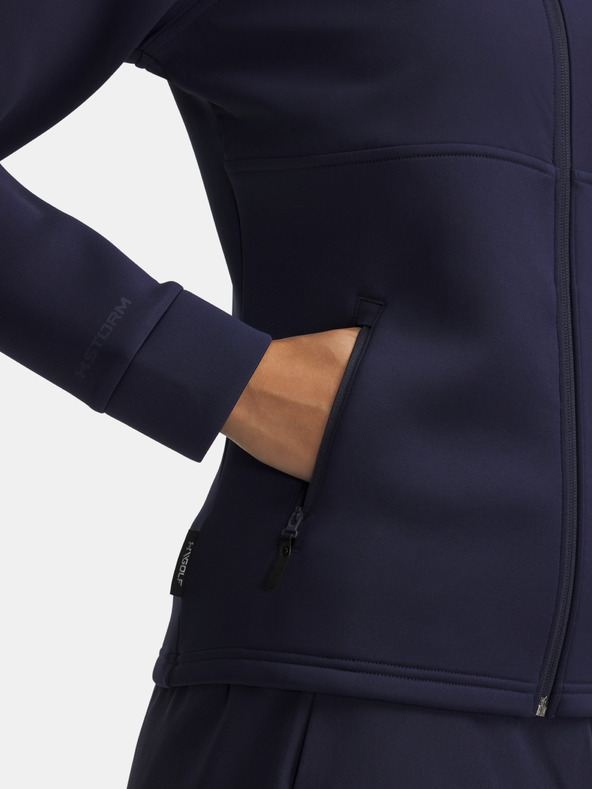 Under Armour Hanorac damă Under Armour UA Drive Pro Hybrid FZ-BLU