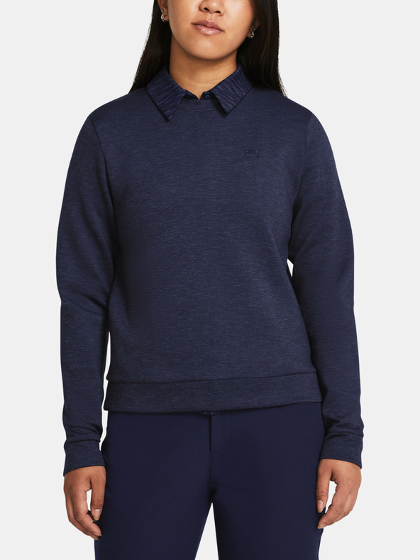 Under Armour Tricou pentru femei Under Armour UA Drive Midlayer Crew-BLU